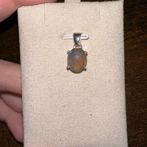 labradorite pendant